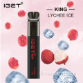 Iget King 2600 Puffs Electronic Cigarette Top Top